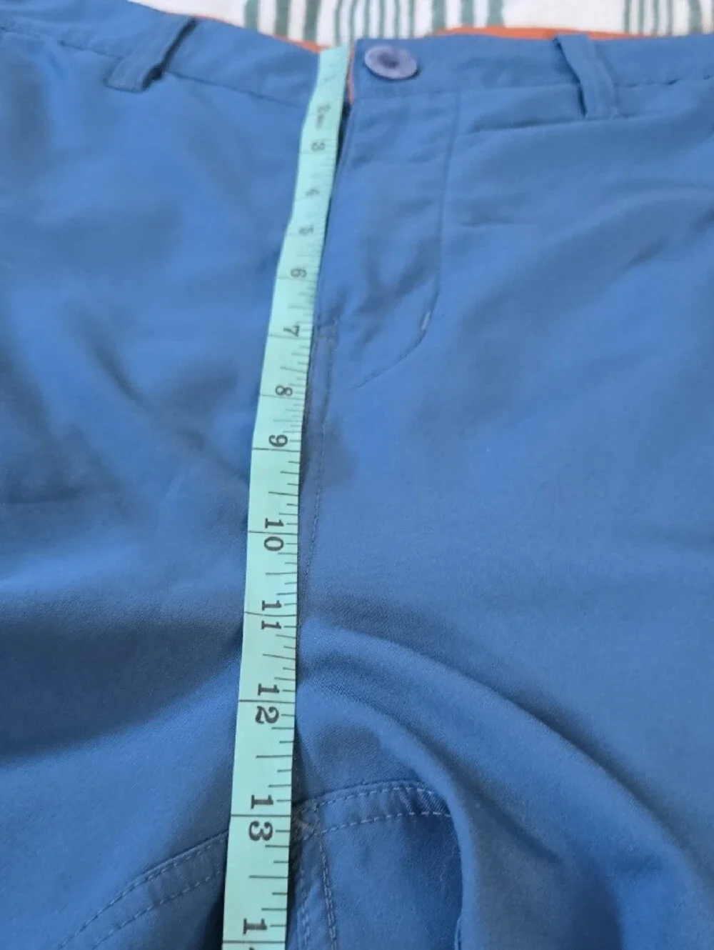 Rip Curl Men's Blue Flat Front Chino Shorts